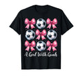 Goals Soccer Coquette Bow T-Shirt - Fun Novelty Design Unisex - T-Shirt, Sweatshirt, Hoodie