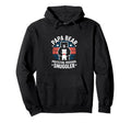 Papa Bear Protector Provider Snuggler Dad Hoodie - Streetwear Style Unisex - T-Shirt, Sweatshirt, Hoodie