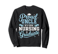 Proud Uncle 2026 Nursing Graduate Sweatshirt - Novelty Apparel Unisex - T-Shirt, Sweatshirt, Hoodie