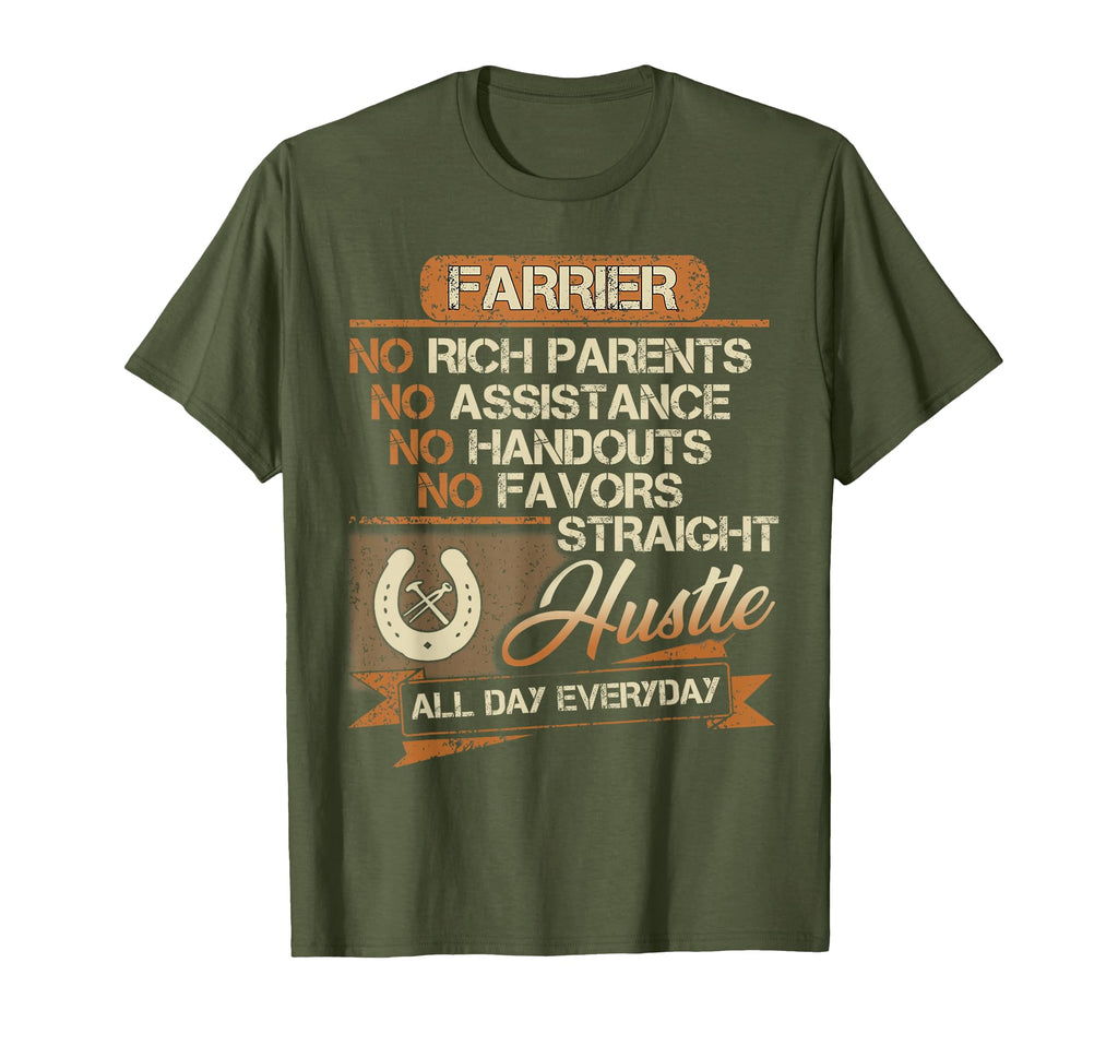 Funny Farrier Dad Brother Uncle Papa T-Shirt - Novelty Apparel for Adults - T-Shirt, Sweatshirt, Hoodie