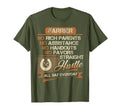 Funny Farrier Dad Brother Uncle Papa T-Shirt - Novelty Apparel for Adults - T-Shirt, Sweatshirt, Hoodie