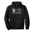 Peace Soccer Love Soccer Hoodie - Trendy Graphic for Adults - T-Shirt, Sweatshirt, Hoodie
