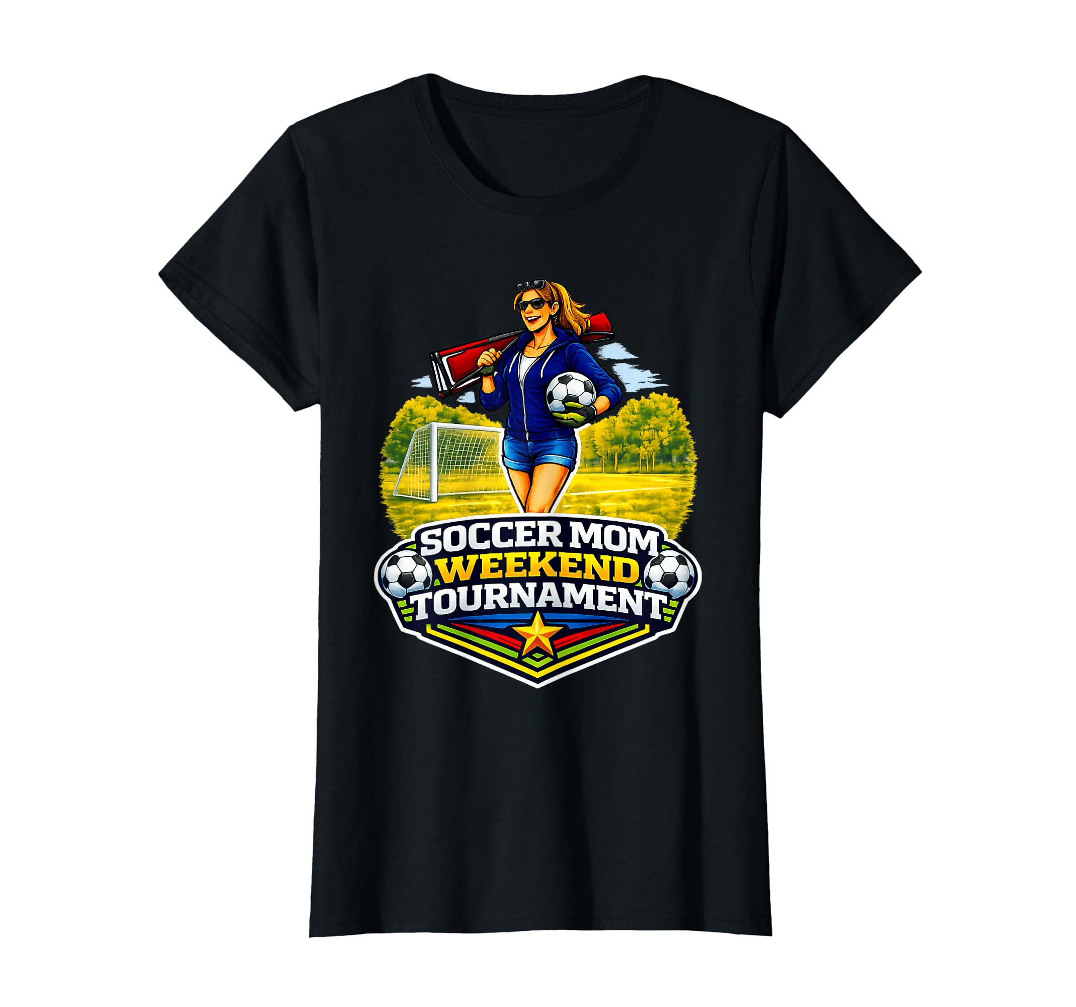 Soccer Mom Weekend Tournament Funny T-Shirt - Aesthetic Graphic Men Women - T-Shirt, Sweatshirt, Hoodie