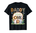Daddy Wild One First Birthday Safari T-Shirt - Fun Novelty Design Unisex - T-Shirt, Sweatshirt, Hoodie