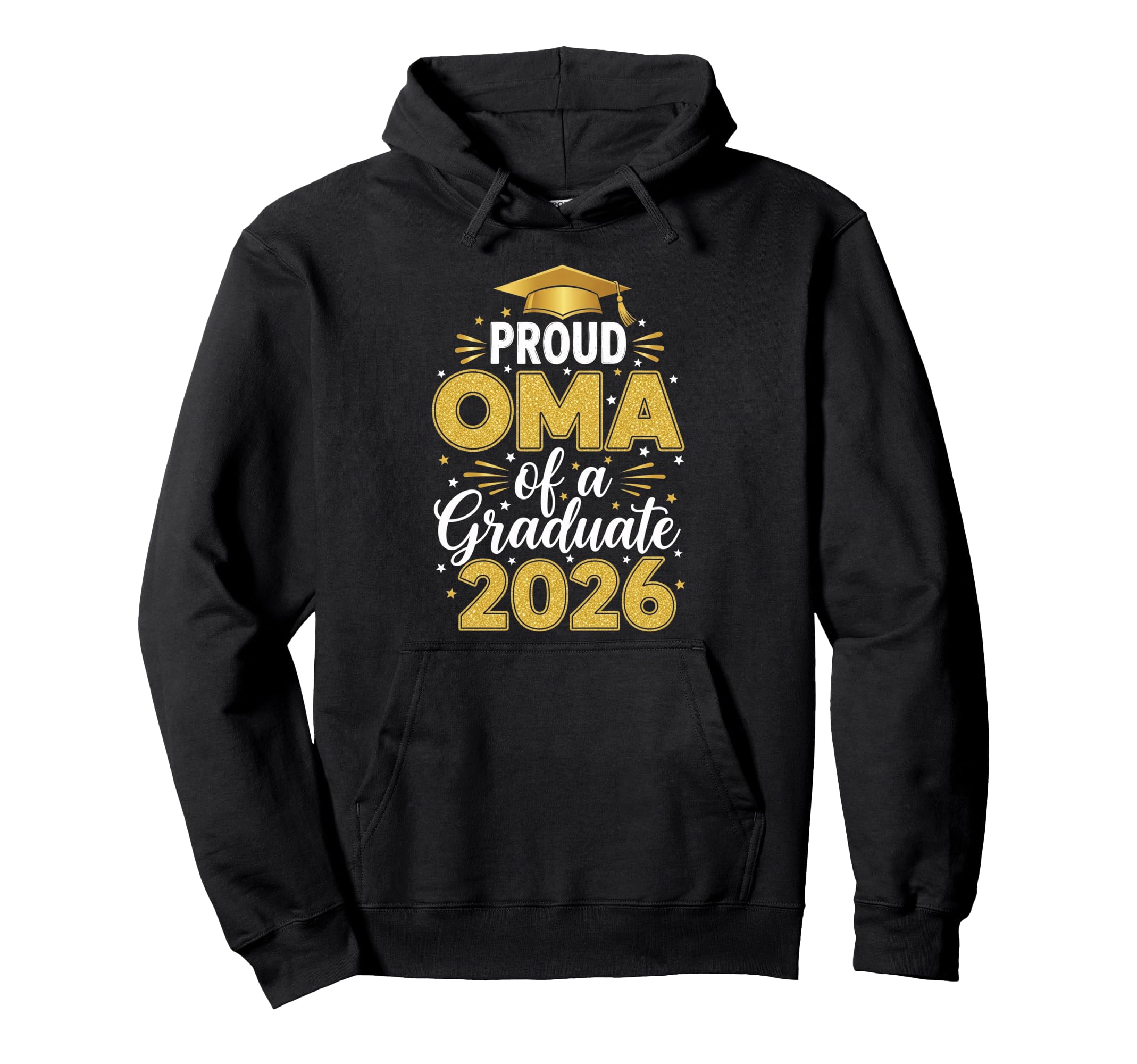 Proud Oma Class 2026 Graduate Senior Hoodie - Trendy Graphic for Adults - T-Shirt, Sweatshirt, Hoodie