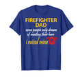 My Son Is Firefighter Firefighter Dad T-Shirt - Trendy Graphic for Adults - T-Shirt, Sweatshirt, Hoodie