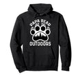 Papa Bear Outdoors Camping Dad Forest Hoodie - Casual Everyday Wear Unisex - T-Shirt, Sweatshirt, Hoodie