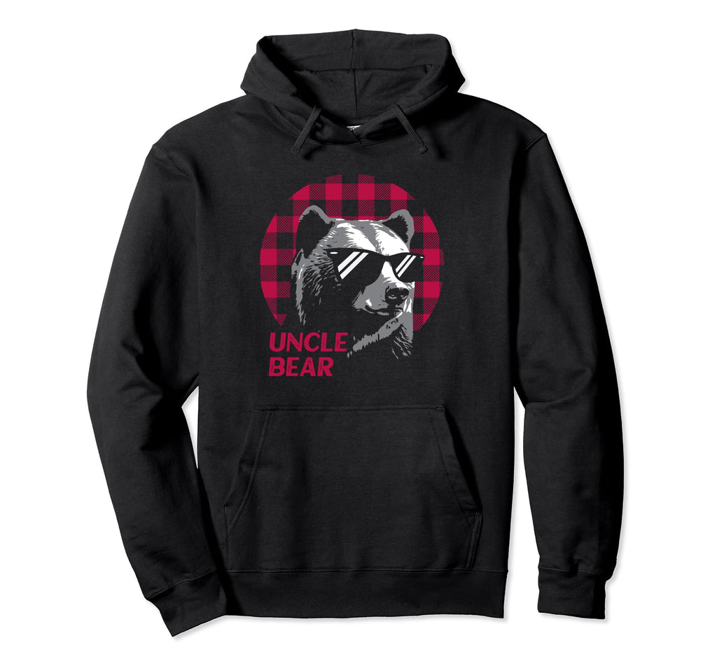 Uncle Bear Pajama Red Buffalo Plaid Hoodie - Custom Art Print Unisex - T-Shirt, Sweatshirt, Hoodie