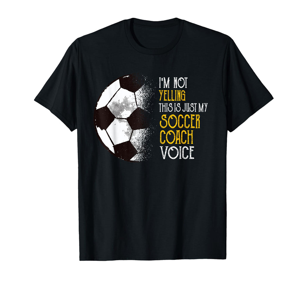 Trainer Coaching Soccer Coach Mom Dad T-Shirt - Trendy Graphic for Adults - T-Shirt, Sweatshirt, Hoodie