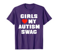 Love My Autism Swag Funny Sarcastic T-Shirt - Trendy Graphic for Adults - T-Shirt, Sweatshirt, Hoodie