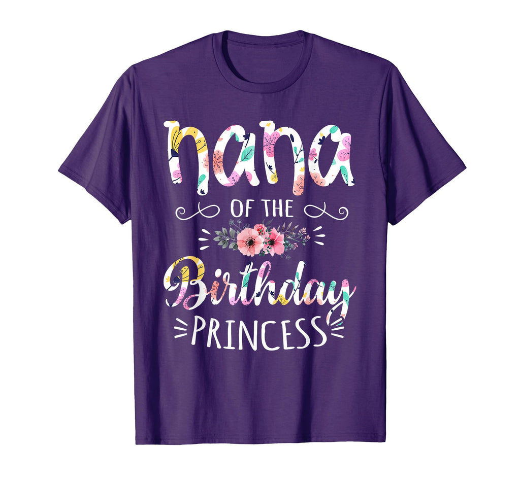 Nana Birthday Princess Birthday T-Shirt - Aesthetic Graphic for Adults - T-Shirt, Sweatshirt, Hoodie