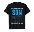 I Stand Behind My Son Protects This T-Shirt - Fun Novelty Design Men Women - T-Shirt, Sweatshirt, Hoodie