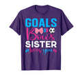 Goals Or Bows Sister Loves You Gender T-Shirt - Novelty Apparel for Adults - T-Shirt, Sweatshirt, Hoodie