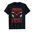 Firefighter Papa Fire Fighter Dad T-Shirt - Casual Everyday Wear Unisex - T-Shirt, Sweatshirt, Hoodie