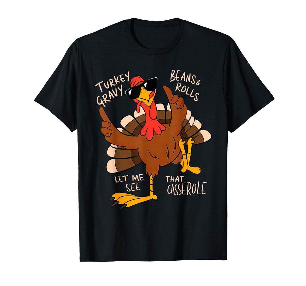 Turkey Gravy Beans And Rolls T-Shirt - Custom Art Print for Adults - T-Shirt, Sweatshirt, Hoodie