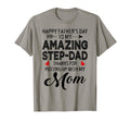 Happy Fathers Day To My Amazing T-Shirt - Fun Novelty Design for Adults - T-Shirt, Sweatshirt, Hoodie