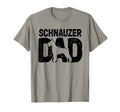Funny Schnauzer Dad Dog Lover Schnauzer T-Shirt - Unique Graphic Unisex - T-Shirt, Sweatshirt, Hoodie