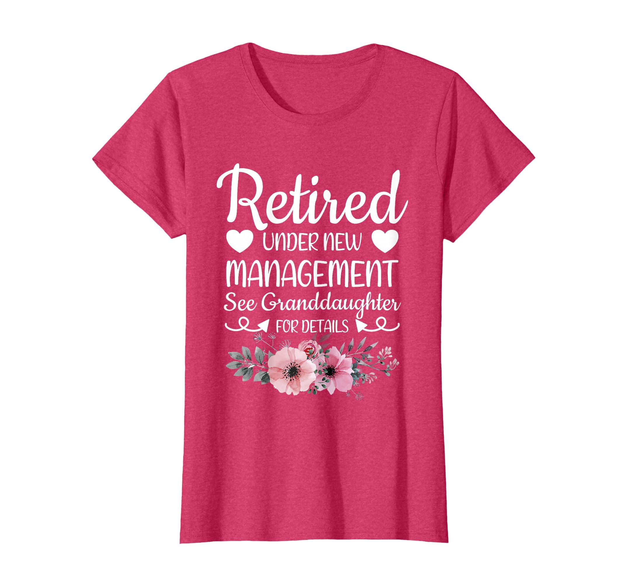 Retired Under New Management T-Shirt - Custom Art Print Men Women - T-Shirt, Sweatshirt, Hoodie
