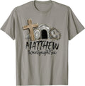 He Has Risen Matthew Twenty Eight Six Christian - Adult & Kids T-Shirts, Sweatshirts & Hoodies apparel design preview 1