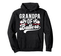 Grandpa Ballers Baseball Soccer Grandpa Hoodie - Aesthetic Graphic Unisex - T-Shirt, Sweatshirt, Hoodie