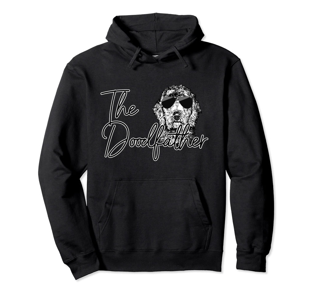 Doodfather Goldendoodle Dad Hoodie - Aesthetic Graphic Men Women - T-Shirt, Sweatshirt, Hoodie