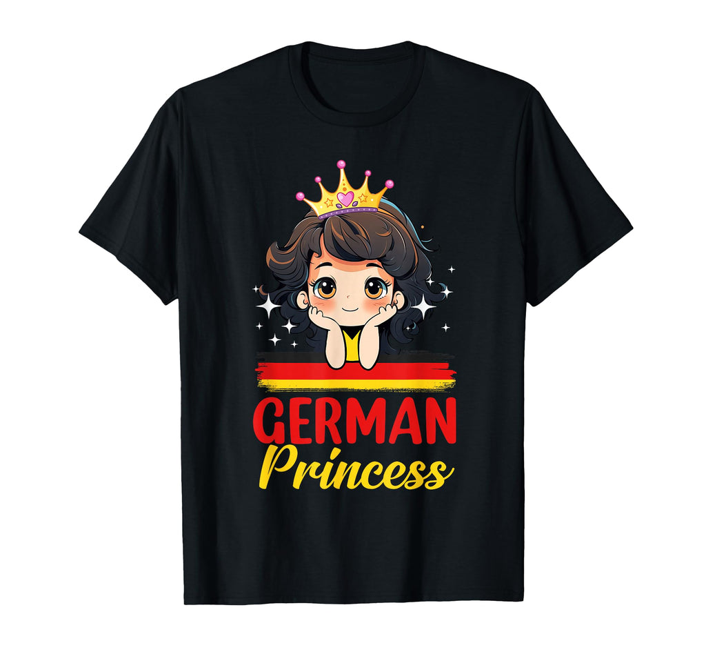 German Princess Germany German Flag T-Shirt - Graphic Print Unisex - T-Shirt, Sweatshirt, Hoodie
