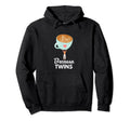 Funny Because Twins Twin Mama Moms Who Hoodie - Trendy Graphic Unisex - T-Shirt, Sweatshirt, Hoodie