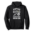 Proud Gigi Soccer Senior Class 2026 Hoodie - Minimalist Print Men Women - T-Shirt, Sweatshirt, Hoodie