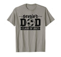 Class 2027 Soccer Senior Dad Graduation T-Shirt - Unique Graphic Unisex - T-Shirt, Sweatshirt, Hoodie