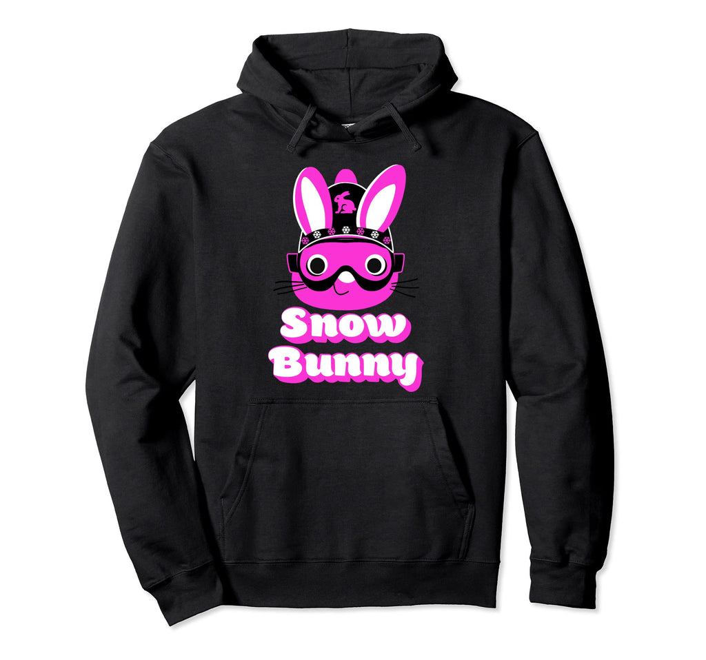 Snow Bunny Skiing Snowboarding Hoodie - Fun Novelty Design Men Women - T-Shirt, Sweatshirt, Hoodie