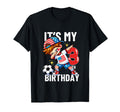Its My 3 Year Old Birthday Soccer T-Shirt - Custom Art Print for Adults - T-Shirt, Sweatshirt, Hoodie