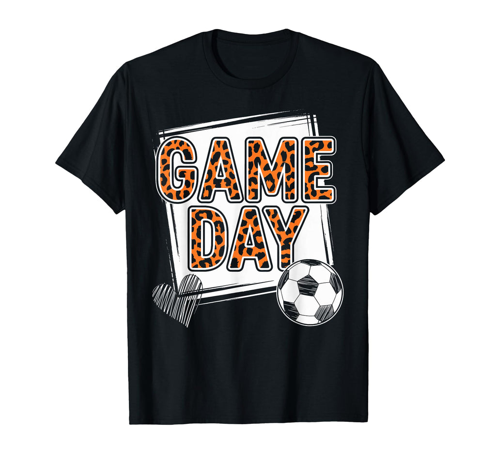 Game Day Soccer Player Fan Footbal T-Shirt - Custom Art Print for Adults - T-Shirt, Sweatshirt, Hoodie