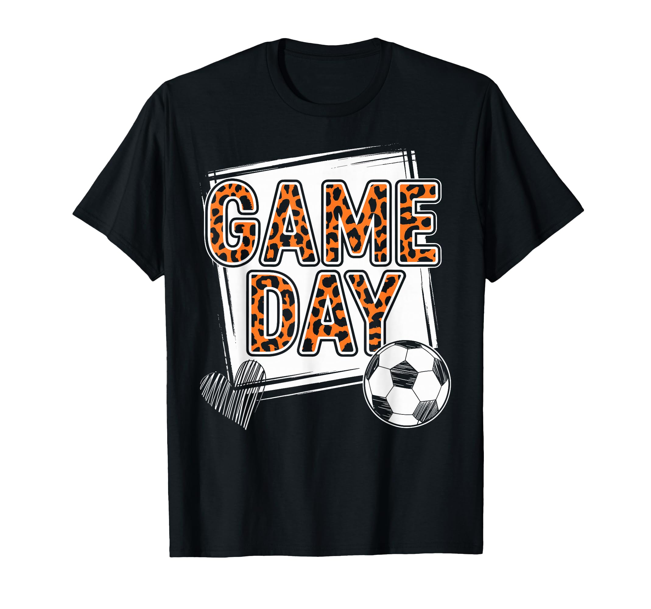 Game Day Soccer Player Fan Footbal T-Shirt - Custom Art Print for Adults - T-Shirt, Sweatshirt, Hoodie