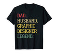 Dad Husband Designer Legend T-Shirt - Fun Novelty Design for Adults - T-Shirt, Sweatshirt, Hoodie