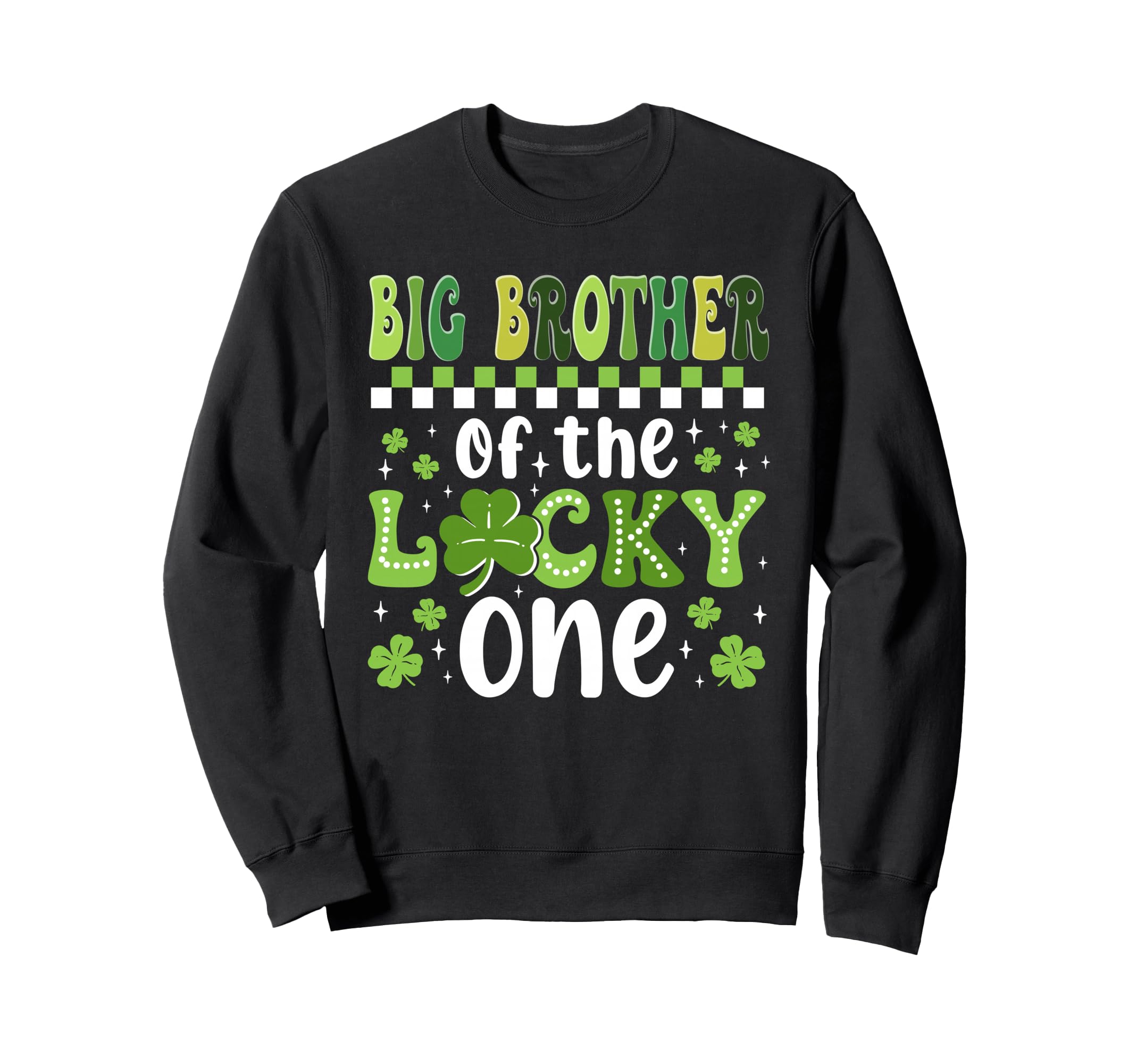 Big Brother Lucky One First Birthday Sweatshirt - Streetwear Style Unisex - T-Shirt, Sweatshirt, Hoodie