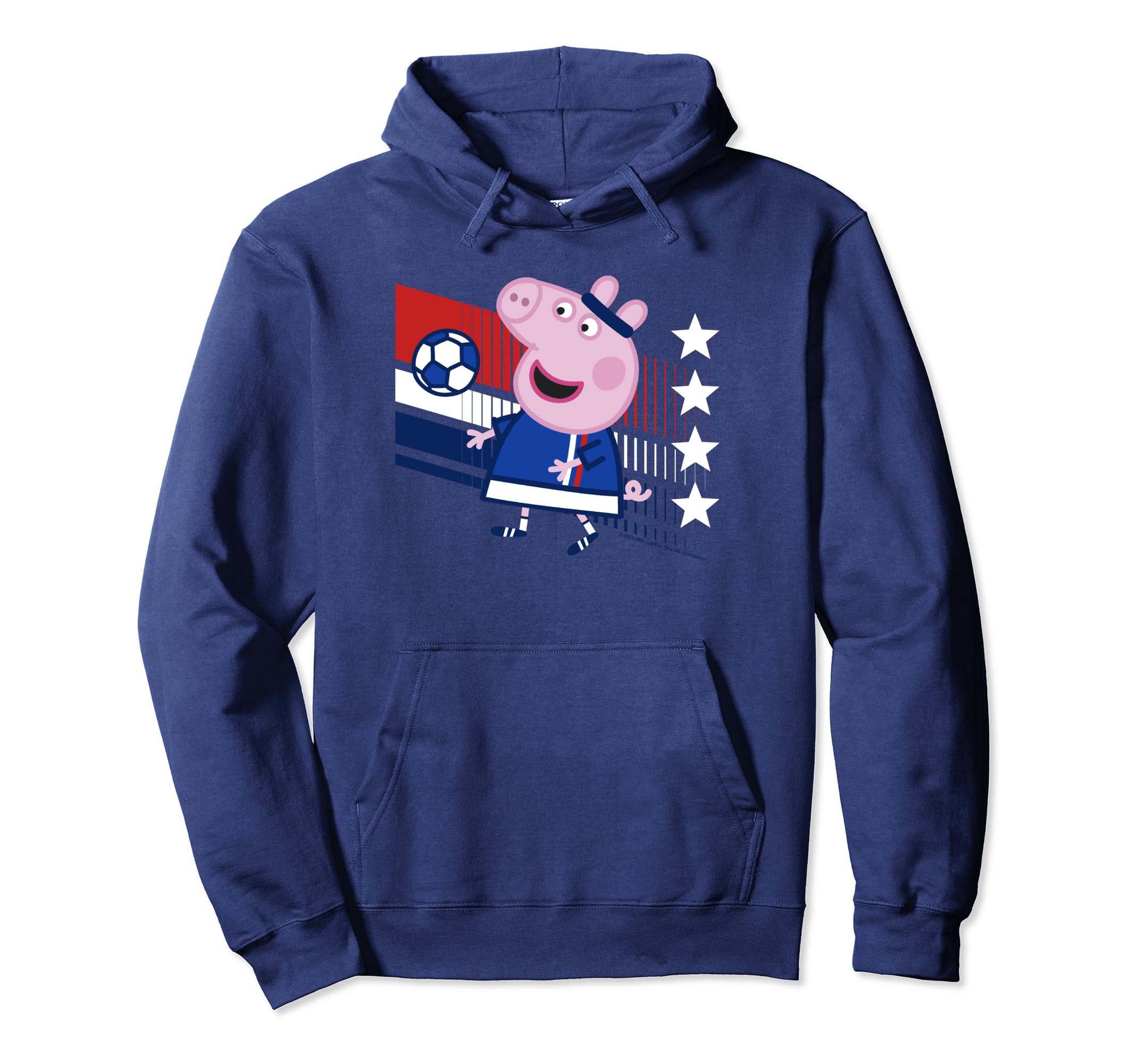 Peppa Pig Netherlands Soccer Colors Hoodie - Novelty Apparel Men Women - T-Shirt, Sweatshirt, Hoodie