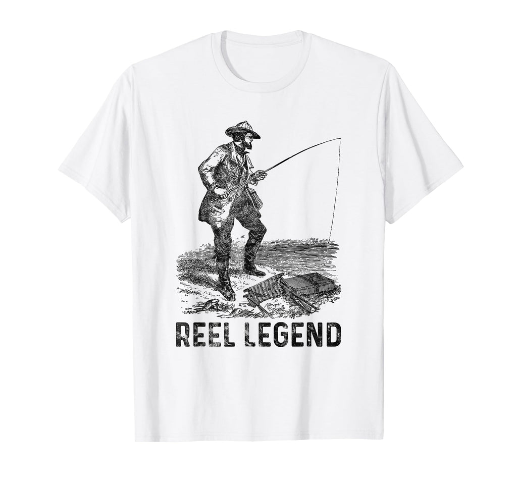 Reel Legend Old Fisherman T-Shirt - Casual Everyday Wear for Adults - T-Shirt, Sweatshirt, Hoodie