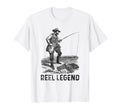 Reel Legend Old Fisherman T-Shirt - Casual Everyday Wear for Adults - T-Shirt, Sweatshirt, Hoodie
