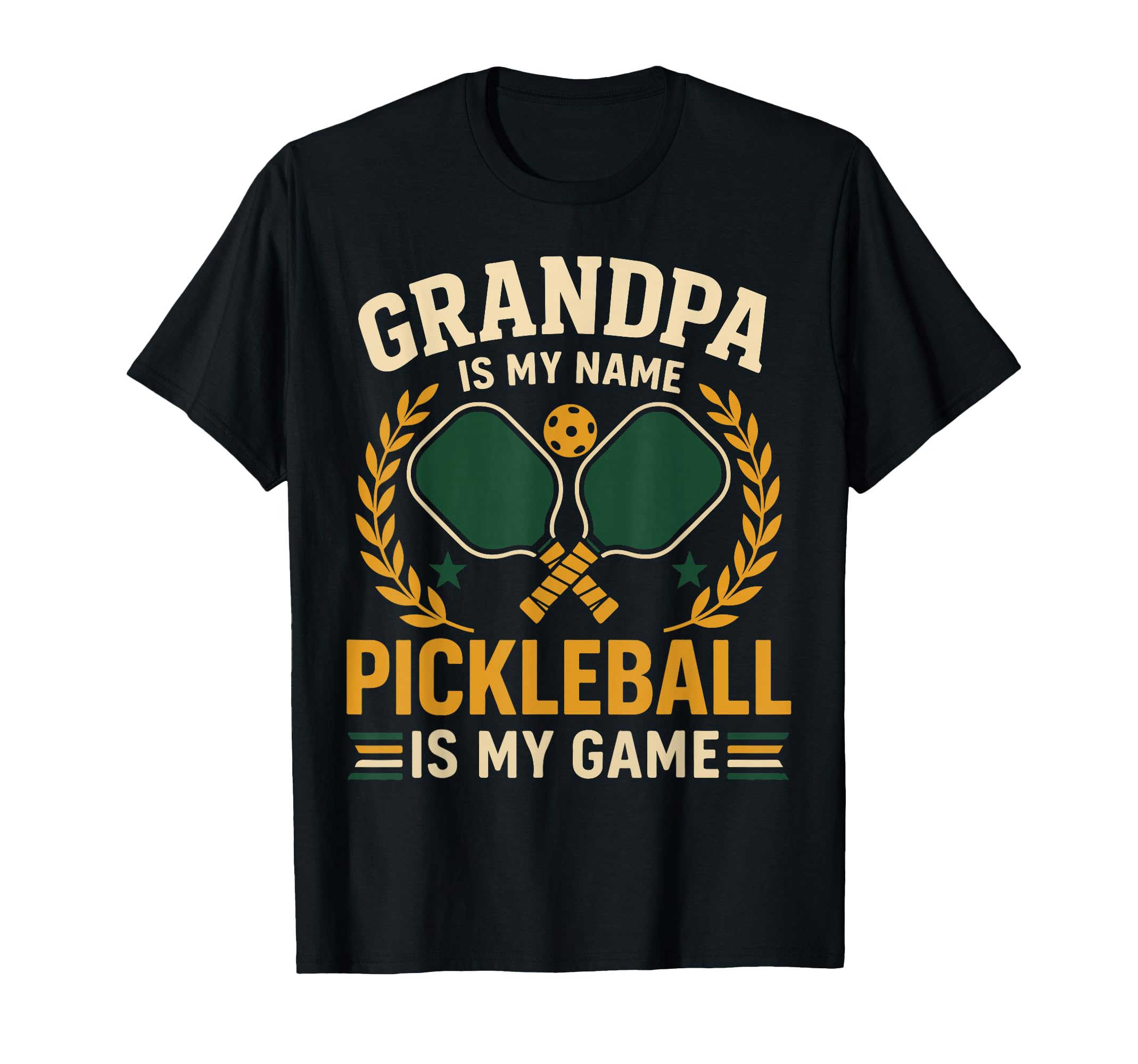Funny Pickleball Grandpa Paddle Grandpa Is T-Shirt - Trendy Graphic Unisex - T-Shirt, Sweatshirt, Hoodie