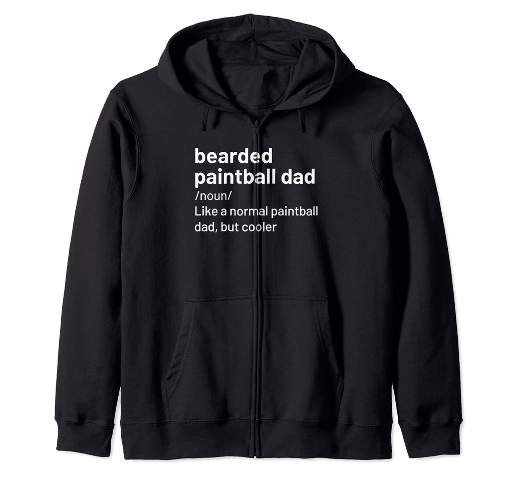 Bearded Paintball Definition T Shirts T-Shirt - Graphic Print for Adults - T-Shirt, Sweatshirt, Hoodie