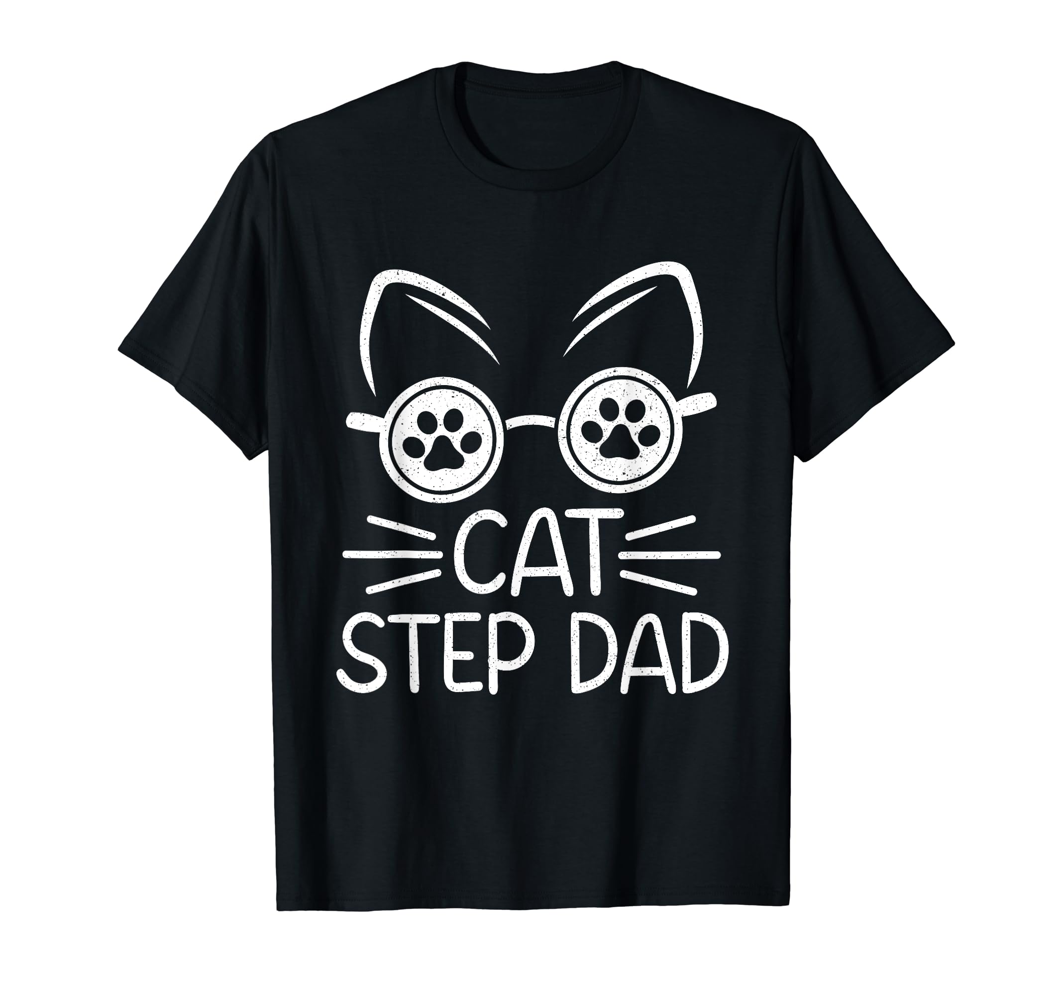 Cat Step Dad Gifts Fathers Day Cat T-Shirt - Aesthetic Graphic Unisex - T-Shirt, Sweatshirt, Hoodie
