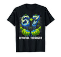 6 7 13 Year Old Teenager Drip Soccer T-Shirt - Novelty Apparel Men Women - T-Shirt, Sweatshirt, Hoodie