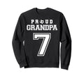 Number 7 Custom Proud Soccer Futbol Sweatshirt - Trendy Graphic Men Women - T-Shirt, Sweatshirt, Hoodie
