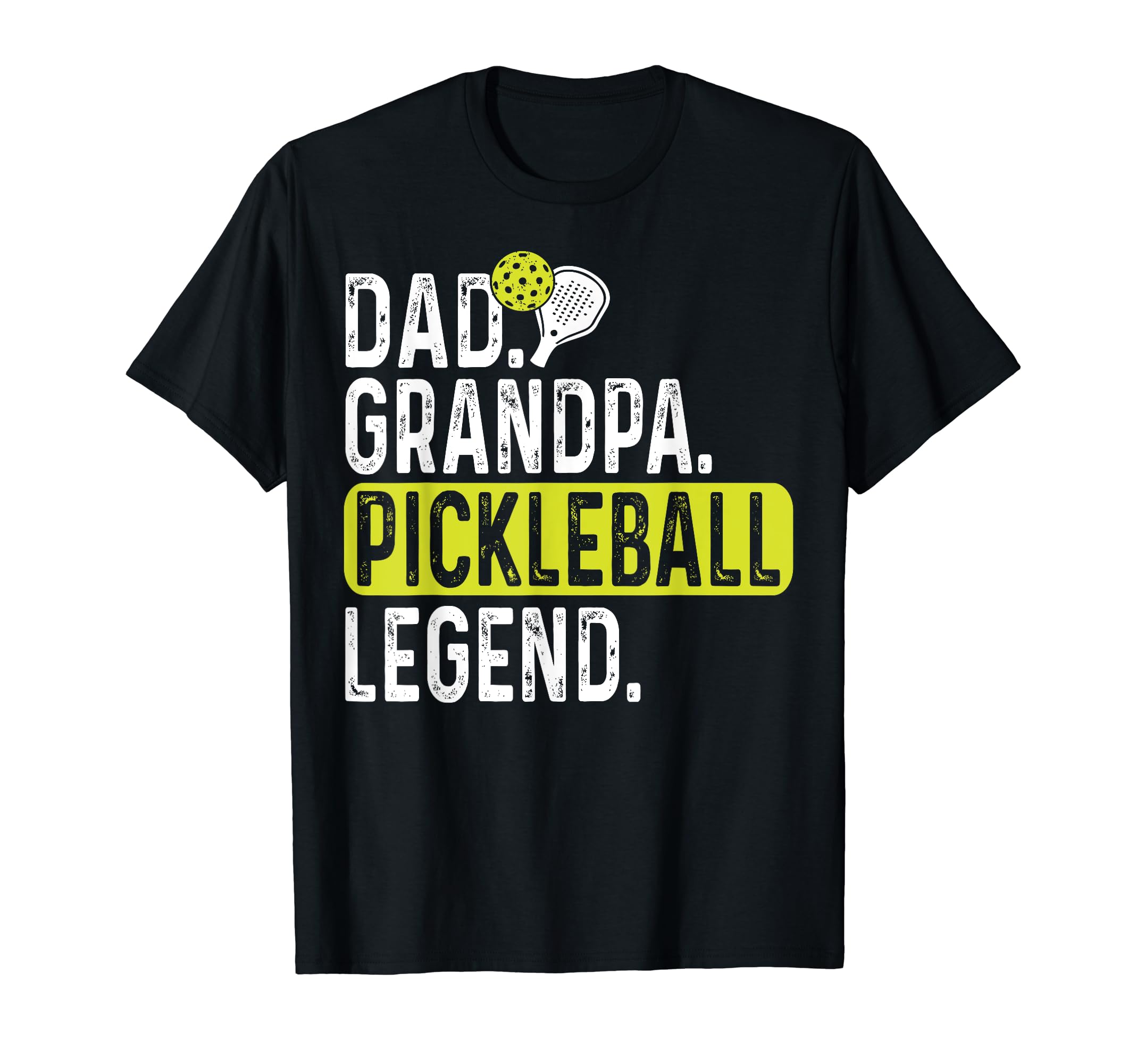 Pickleball Funny Husband Dad Legend T-Shirt - Minimalist Print for Adults - T-Shirt, Sweatshirt, Hoodie