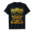 Grandpa Motorcycle Biker Motorbike Lover T-Shirt - Custom Art Print Unisex - T-Shirt, Sweatshirt, Hoodie