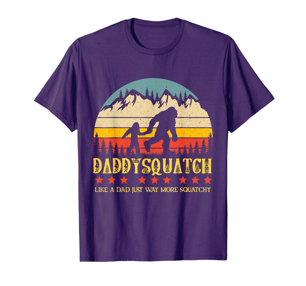 Funny Bigfoot Family Matching Fathers T-Shirt - Novelty Apparel for Adults - T-Shirt, Sweatshirt, Hoodie