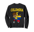 Colombia Soccer Colombian Football Sweatshirt - Streetwear Style Men Women - T-Shirt, Sweatshirt, Hoodie