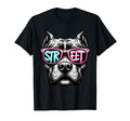 Hiphop Pitbull Mom Dad Street Hoodies Hoodie - Trendy Graphic Men Women - T-Shirt, Sweatshirt, Hoodie
