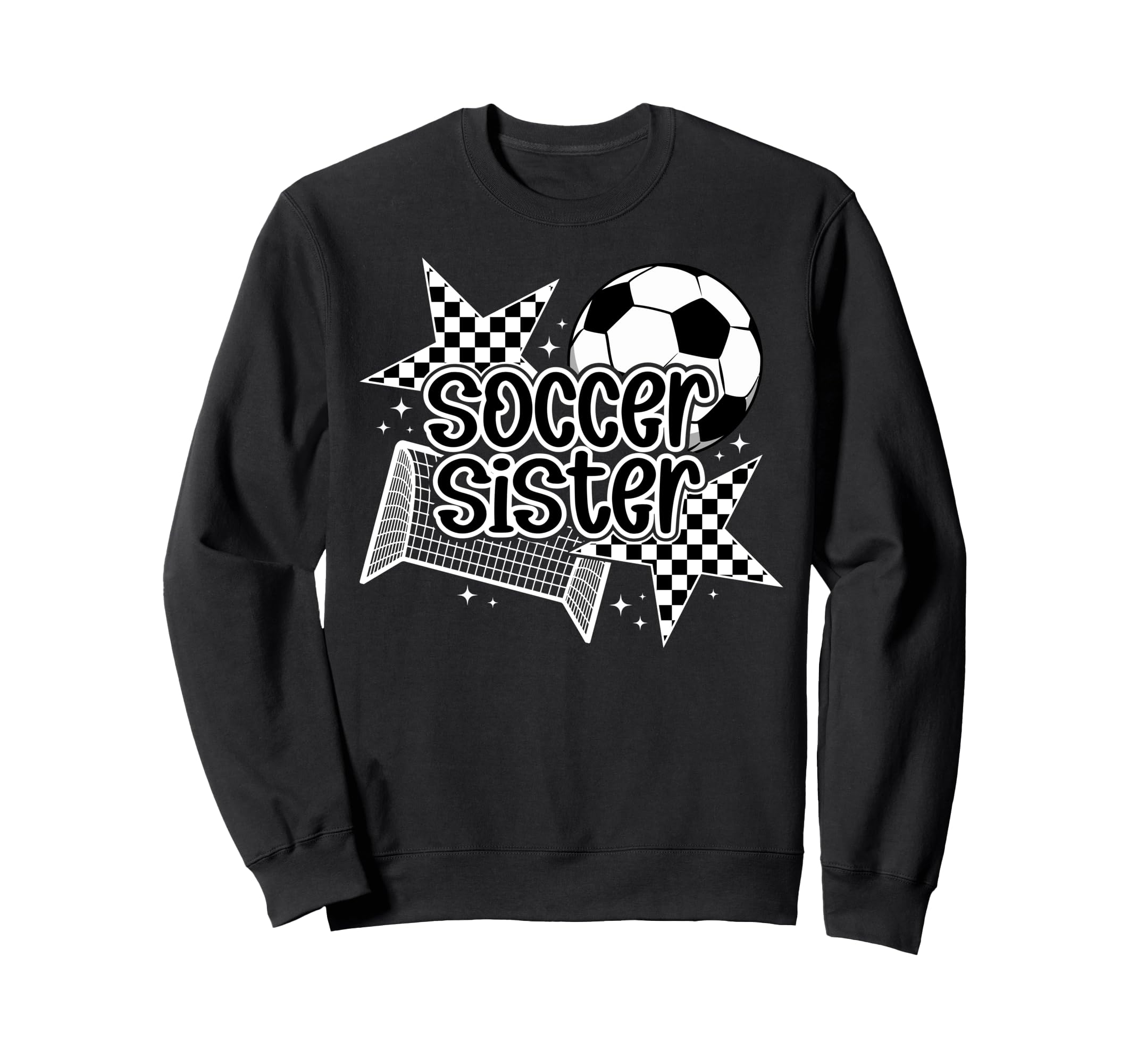 Soccer Sister Soccer Player Sweatshirt - Custom Art Print for Adults - T-Shirt, Sweatshirt, Hoodie