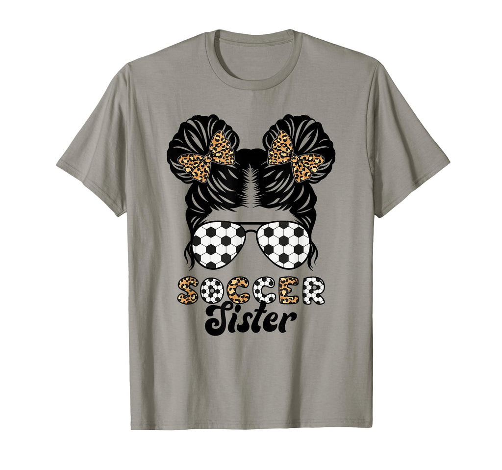 Soccer Sister Soccer Player Proud T-Shirt - Aesthetic Graphic Unisex - T-Shirt, Sweatshirt, Hoodie